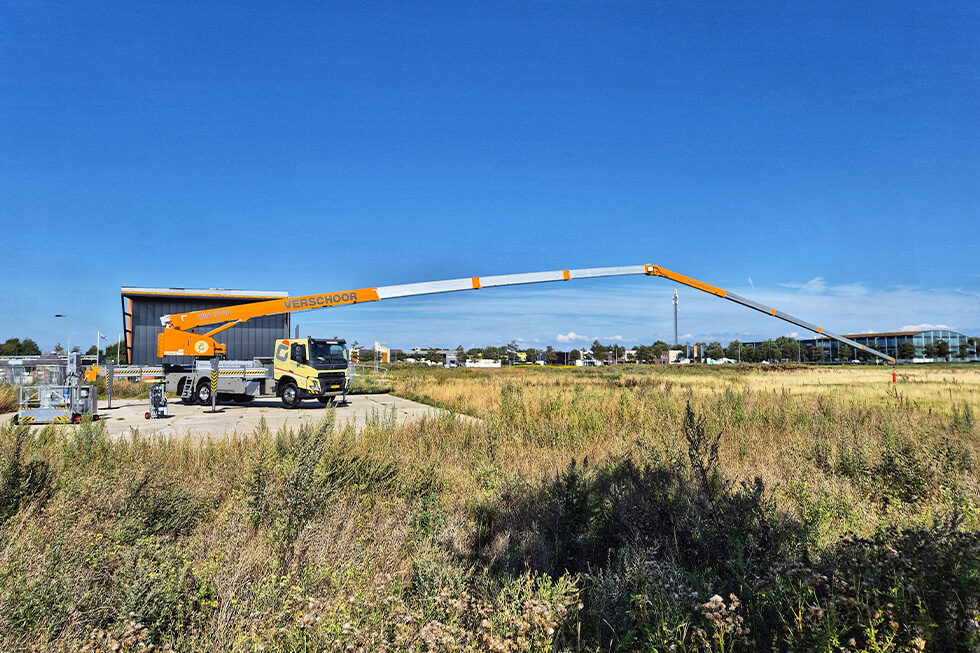 Hybride Hoogwerkerkraan 52/58 meter | Verschoor